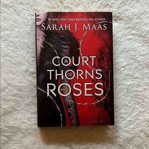 A Court of Thorns and Roses by Sarah J Mass Hardcover Book